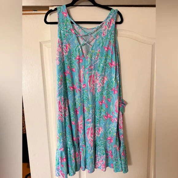 Lilly Pulitzer Kristen Flounce XL - Picture 3 of 6